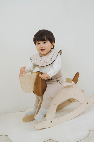 [Holiday] Piped Edge Bib 5 Pack Gift Set