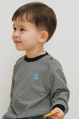 Cotton Pinstriped T-Shirt
