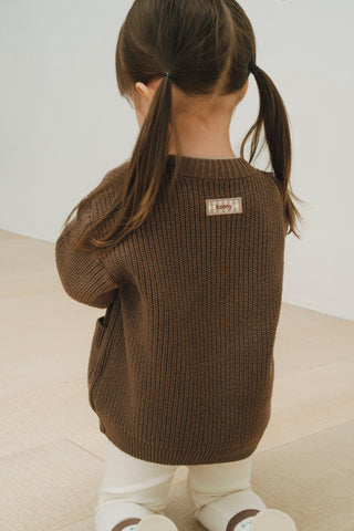 Soft Cotton Knit Cardigan