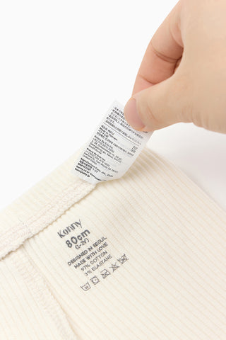 [25Fall] Cotton Ribbed Leggings