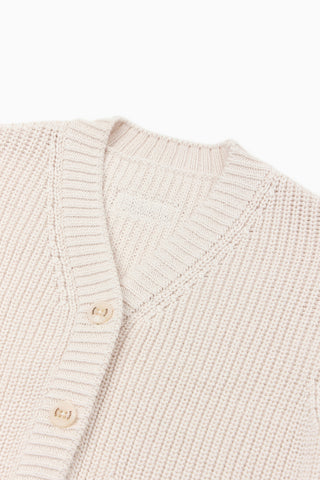 Soft Cotton Knit Cardigan
