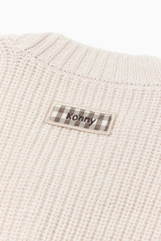 Soft Cotton Knit Cardigan