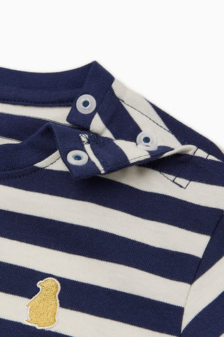 Soft Cotton Striped T-Shirt (1-6Y)