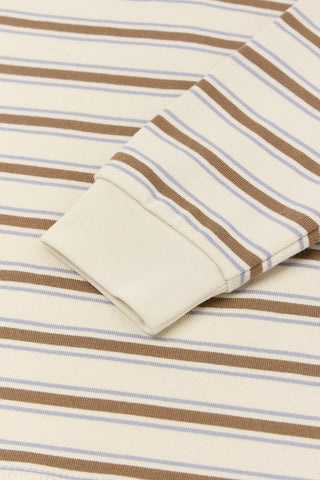 Cotton Brushed Stripe T-Shirt