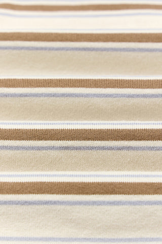 Cotton Brushed Stripe T-Shirt