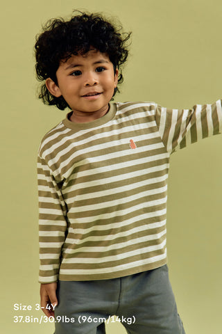 Soft Cotton Striped T-Shirt (1-6Y)