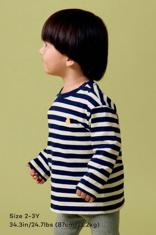 Soft Cotton Striped T-Shirt (1-6Y)