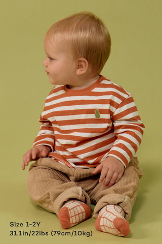 Soft Cotton Striped T-Shirt (1-6Y)