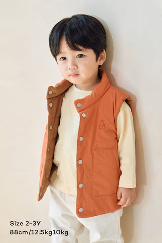 Reversible Padded Vest (2-6Y)