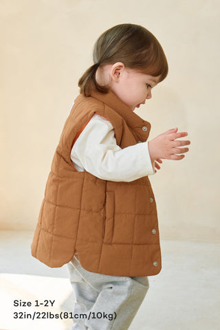 Reversible Padded Vest (2-6Y)