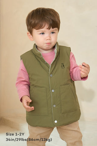 Reversible Padded Vest (2-6Y)