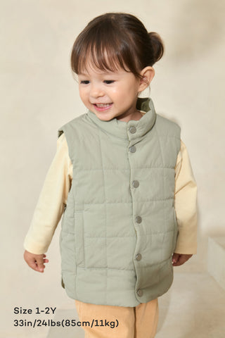 Reversible Padded Vest (2-6Y)