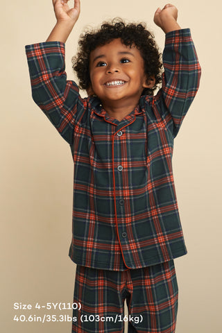 Tartan Checkered Pajama (2-5Y)