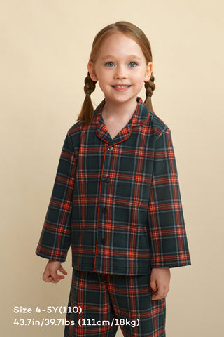 Tartan Checkered Pajama (2-5Y)