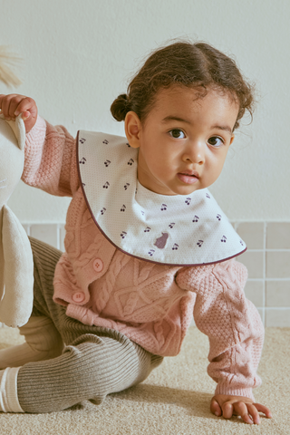 [Holiday] Piped Edge Bib 5 Pack Gift Set