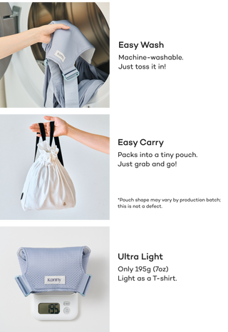Konny Baby Carrier FLEX SoftBreeze™