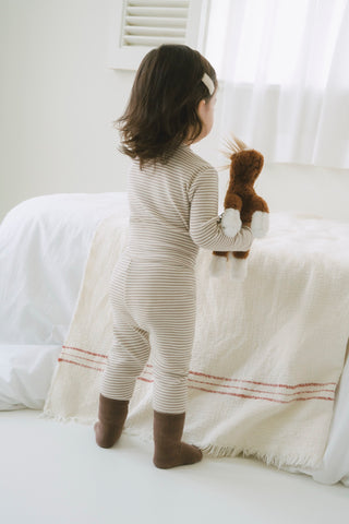 Modal Ribbed High Waist Pajama Set [TOG 0.34]