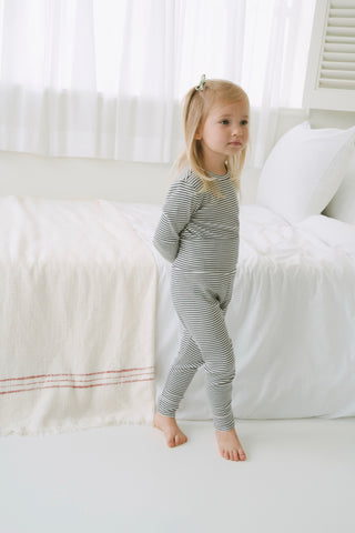 Modal Ribbed High Waist Pajama Set [TOG 0.34]