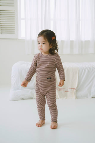Modal Ribbed High Waist Pajama Set [TOG 0.34]
