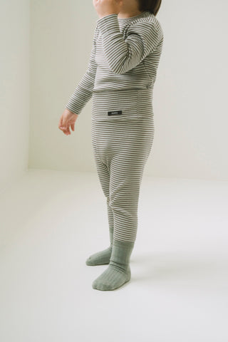 Modal Ribbed High Waist Pajama Set [TOG 0.34]