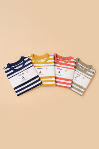 Soft Cotton Striped T-Shirt (1-6Y)