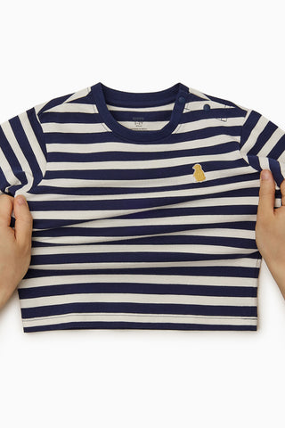 Soft Cotton Striped T-Shirt (1-6Y)