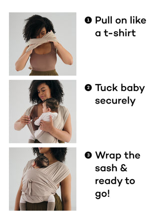 Easy Wrap Instructions Moby Wrap Dimensions Sling Tutorial How To