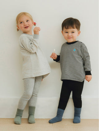 Cotton Pinstriped T-Shirt