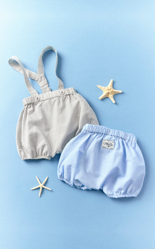 Nautical Overall Bloomers