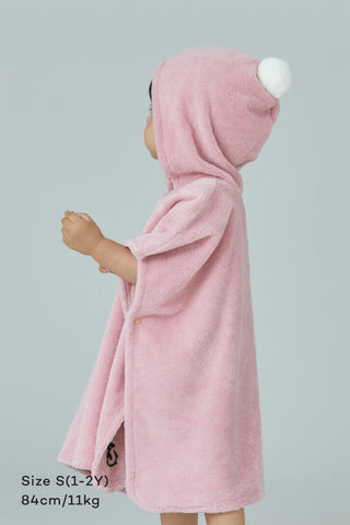 Bamboo Cotton Hooded Poncho Towel (1-4Y)