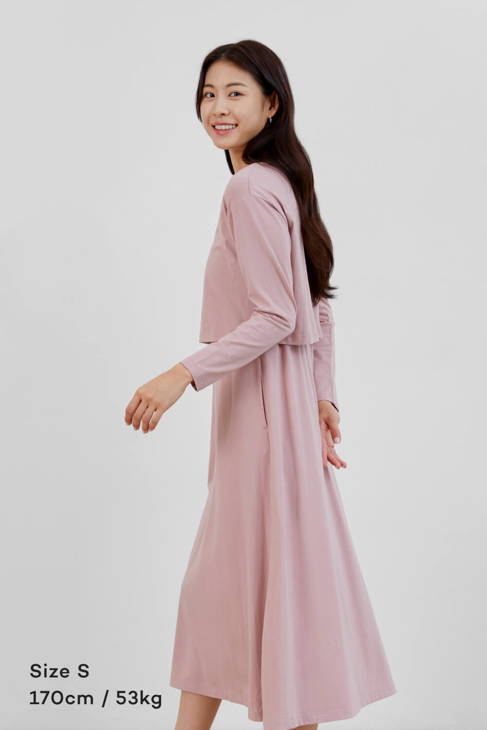 Soft Modal Maternity Dressing Gown