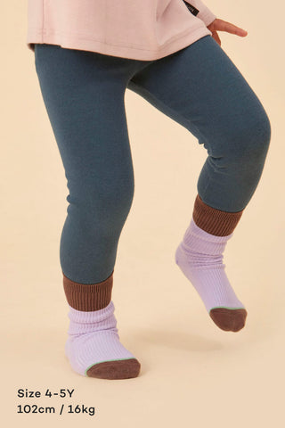 Modal Fleece-Lined Leggings (1-6Y)