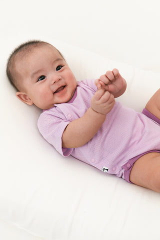 Newborn Cotton Mesh Bodysuit (0-12M)