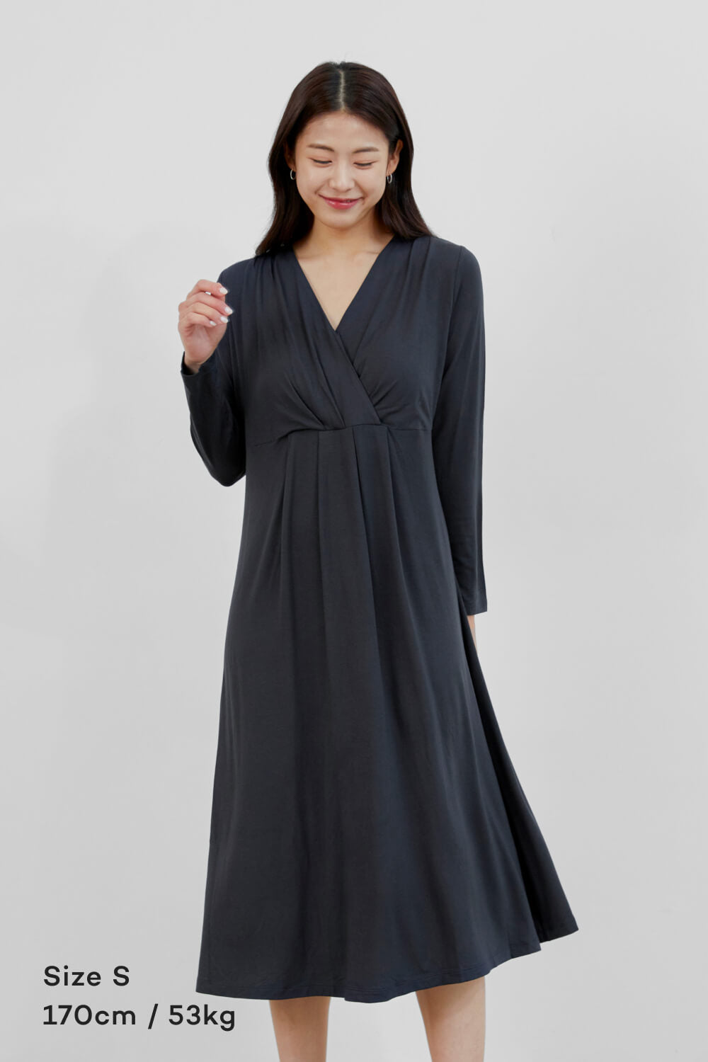 Konny Superfine MODAL Flare Wrap Dress Konny Baby Konny Superfine MODAL Flare Wrap Dress Konny Baby