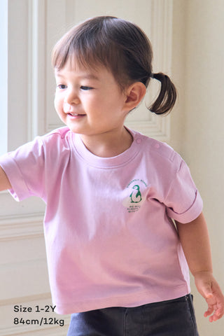 SUPIMA Soft-touch Short Sleeve Shirt (1-6Y)