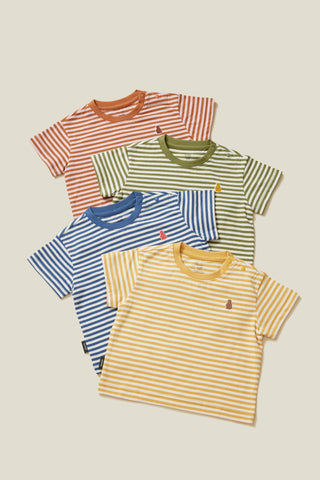 Striped Short Sleeve Shirt (1-6Y)