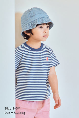 [Upcoming in May] Striped Short Sleeve Shirt (1-6Y)