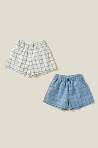 Linen Cotton Shorts (1-6Y)