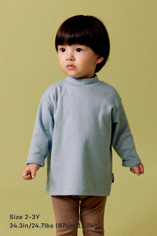 Modal Mock Neck T-shirt (1-6Y)