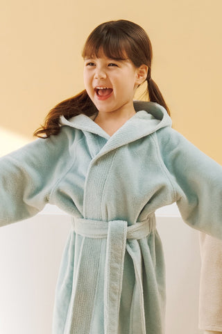 Bamboo Cotton Hooded Bathrobe
