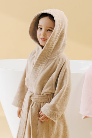Bamboo Cotton Hooded Bathrobe