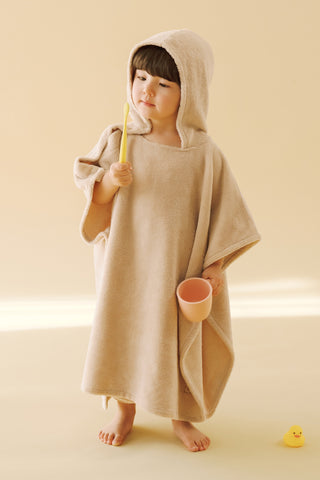 Bamboo Cotton Hooded Poncho Towel