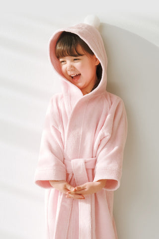Bamboo Cotton Hooded Bathrobe