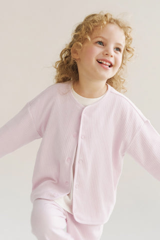 Modal Ribbed Cardigan