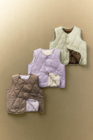 Reversible Quilted Padded Vest
