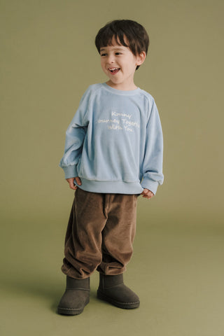 [Set] Ultra-Warm Fleece-Lined Sweatsuit Set