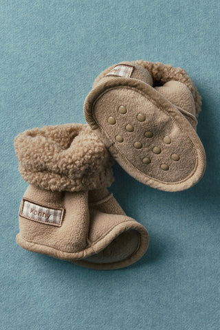 Teddy Fleece Booties [0-12M]