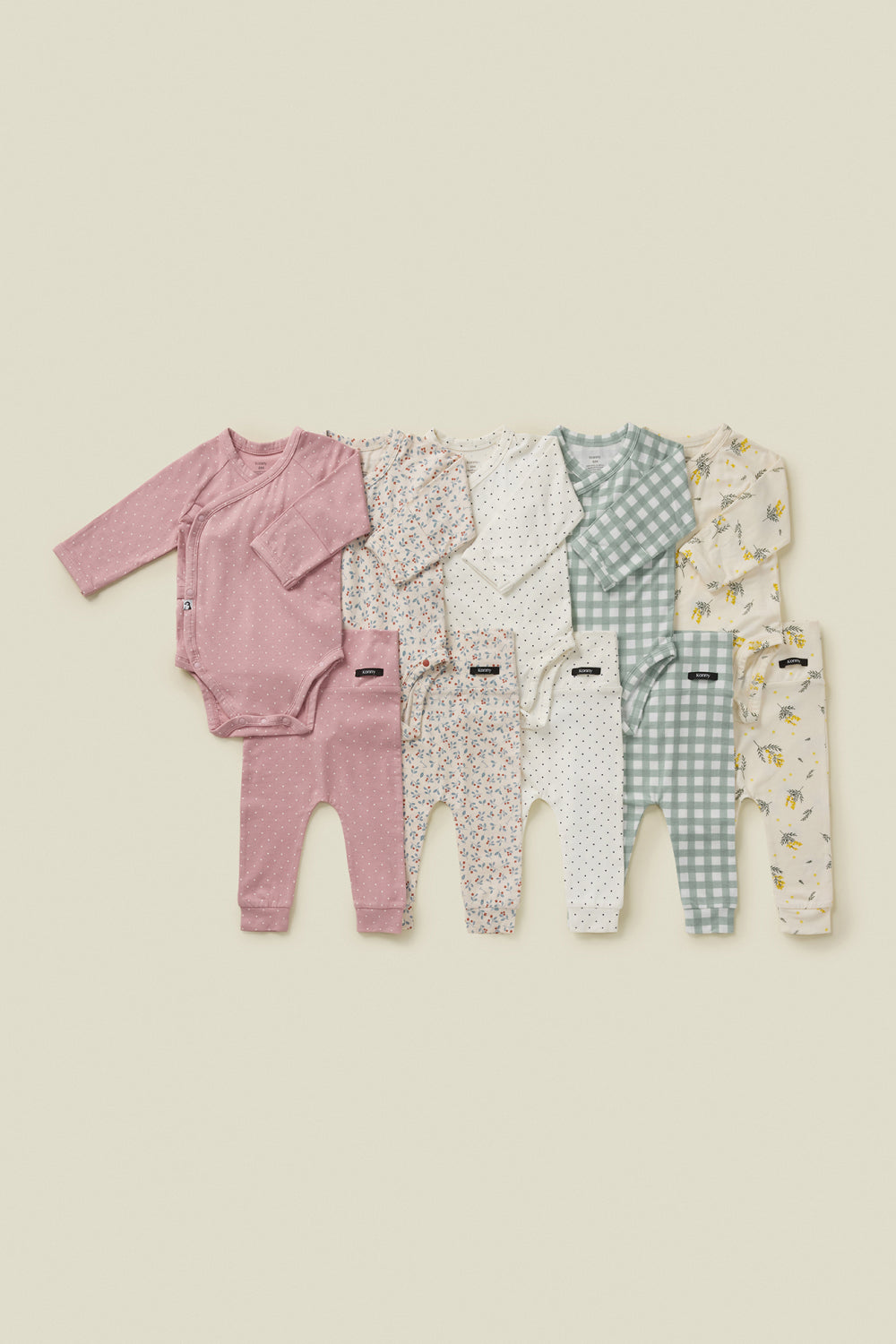 Bamboo Bodysuit Leggings Set [TOG – Konny Baby