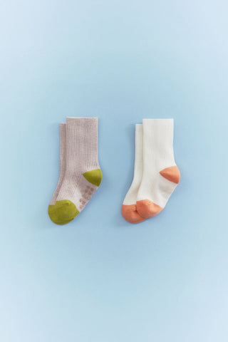 EasyFit Ribbed Socks (2-Piece Set)