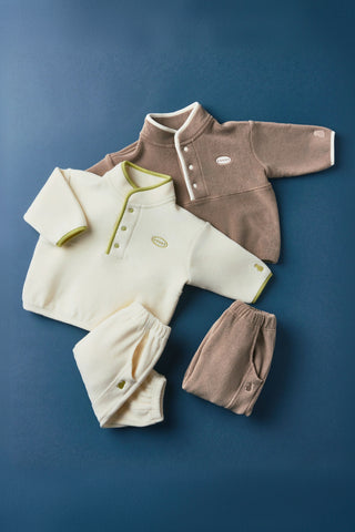 [Set] Fleece Anorak Matching Set